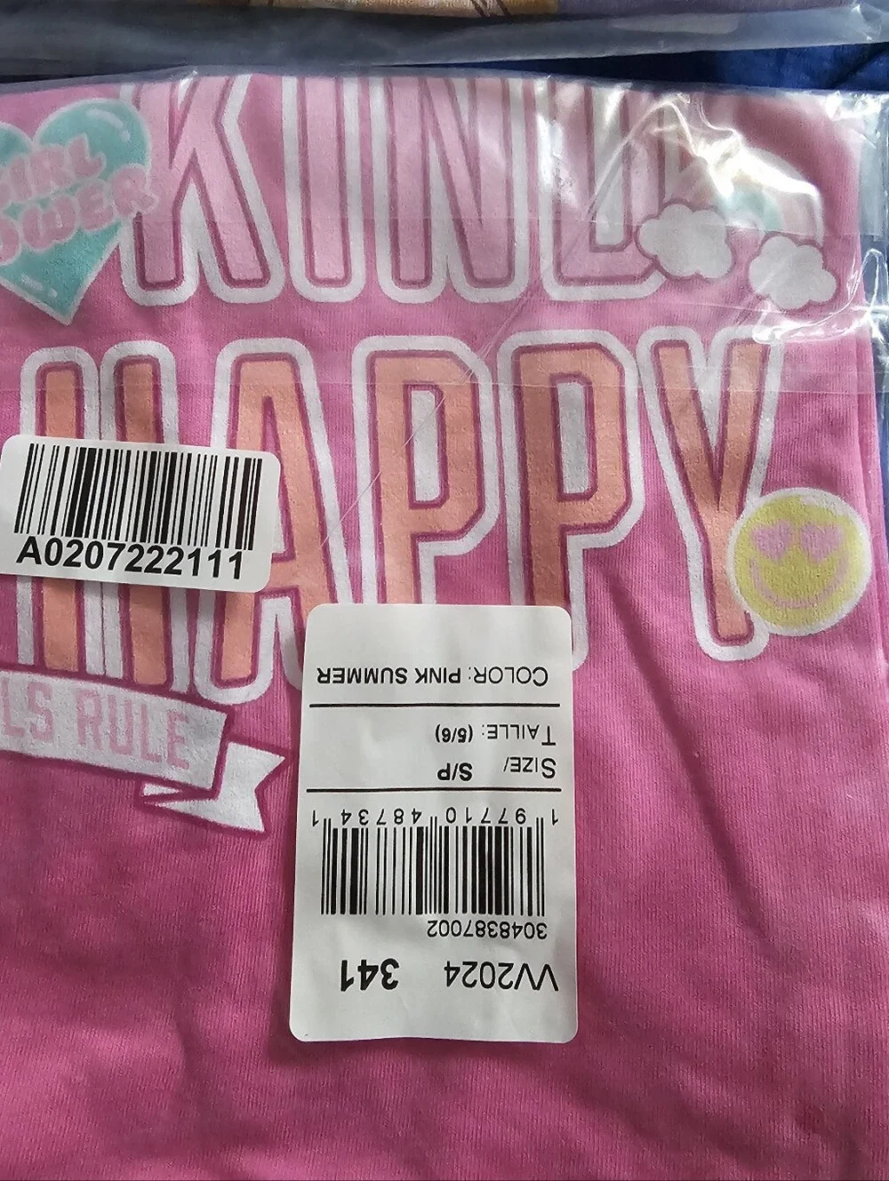 The Children's Place Set Of 4 T-Shirts Size T5-6 kids Brand New